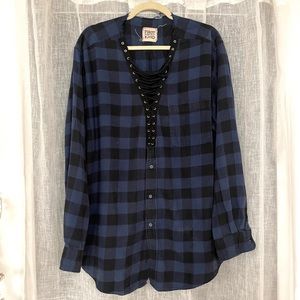 Vintage Urban Renewal Buffalo Plaid Flannel